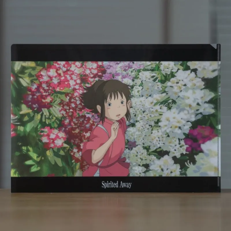 Maison Ghibli A4 Size Clear Folder Among the flower - Sprited Away | Storage