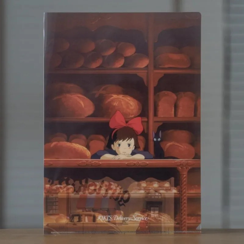 Maison Ghibli A4 size Clear Folder Bakery - Kiki's Delivery Service | Storage