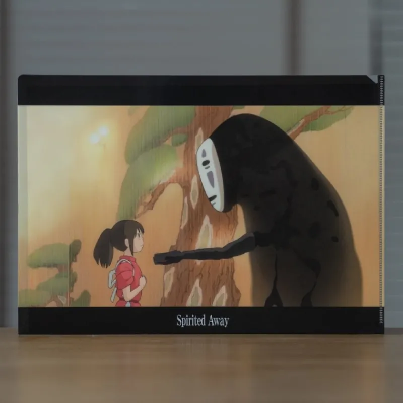Maison Ghibli A4 Size Clear Folder Chihiro and no-face - Sprited Away | Storage