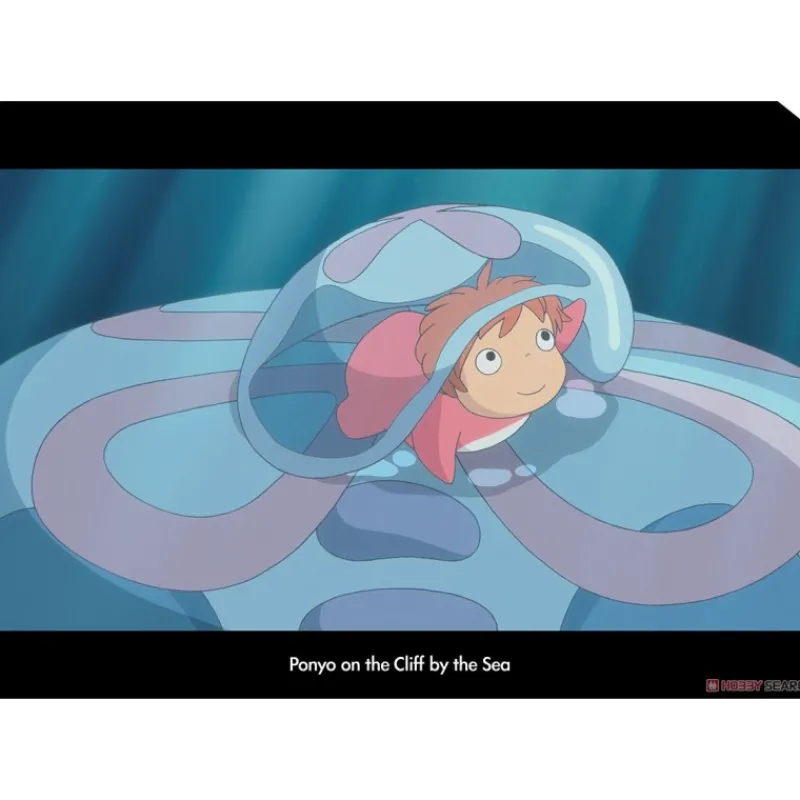 Maison Ghibli A4 Size Clear Folder  Ponyo on jellyfish - Ponyo on the Cliff | Storage