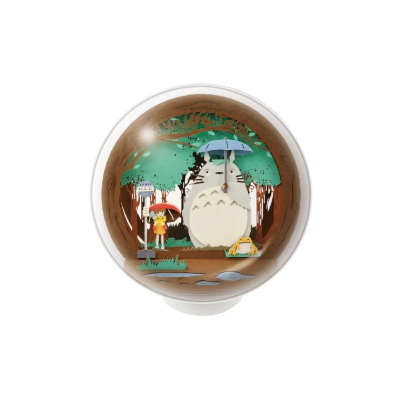 Maison Ghibli Ball Paper Theater Bus Stop - My Neighbor Totoro | Arts And Crafts