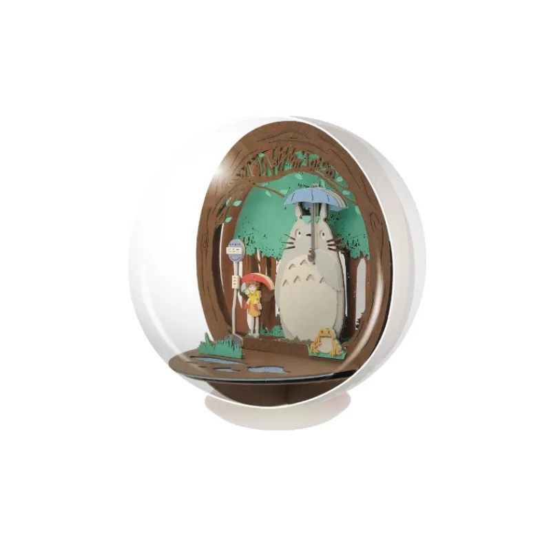 Maison Ghibli Ball Paper Theater Bus Stop - My Neighbor Totoro | Arts And Crafts
