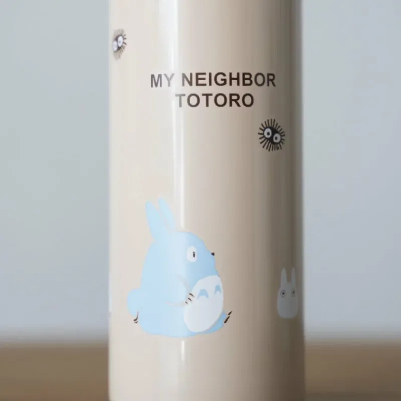 Maison Ghibli Beige Thermos Bottle 300ml Forest stroll - My Neighbor Totoro | Kitchenware