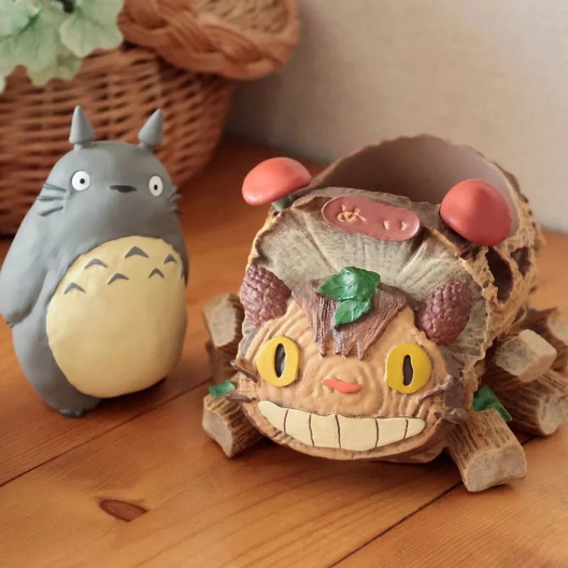 Maison Ghibli Big Totoro & Catbus wagon Planter - My Neighbor Totoro | Décoration