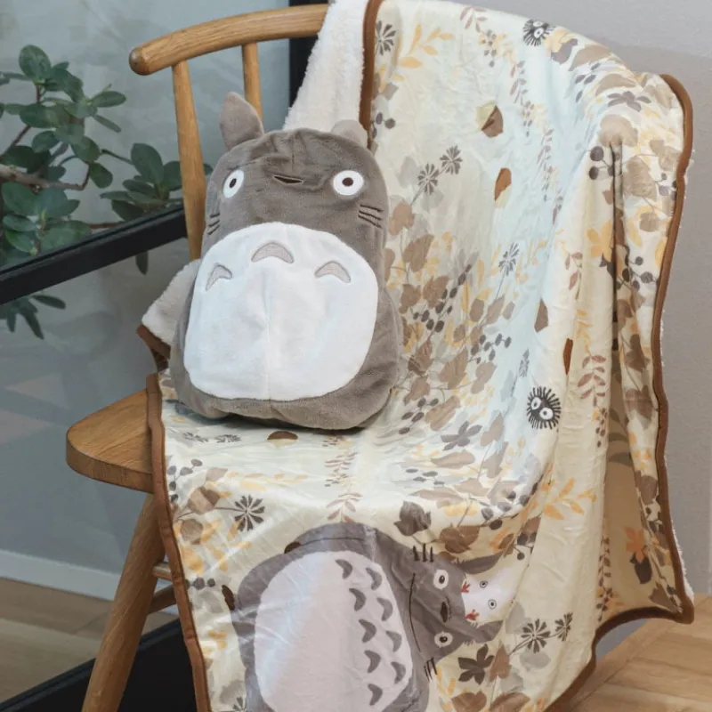 Maison Ghibli Big Totoro Rolled Rolled blanket - My Neighbor Totoro | Household Linen