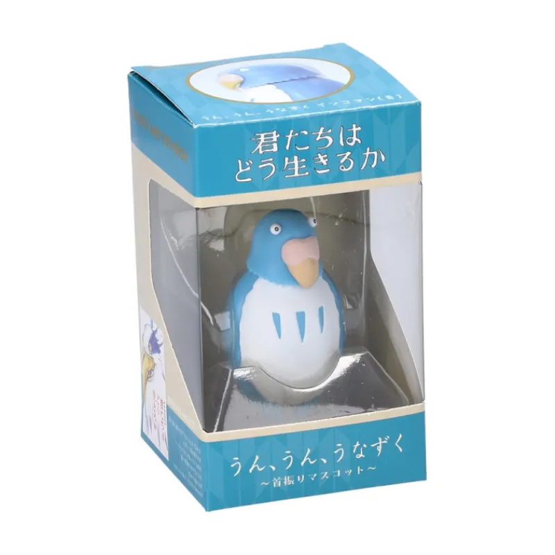 Maison Ghibli Bobble head Figurine Blue Parakeet - The Boy and the Heron | Toys