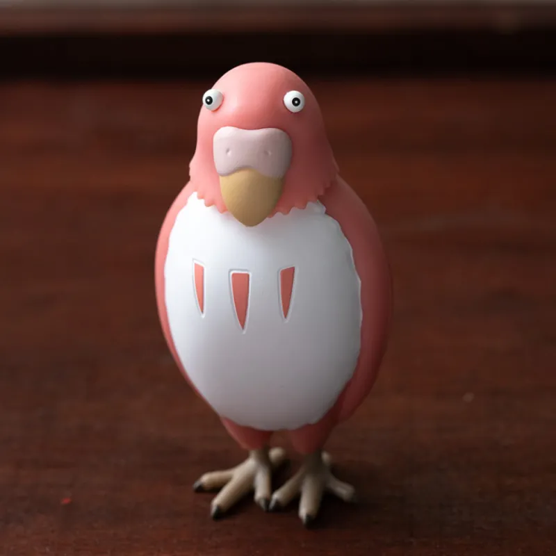 Maison Ghibli Bobble head Figurine Red Parakeet - The Boy and the Heron | Toys