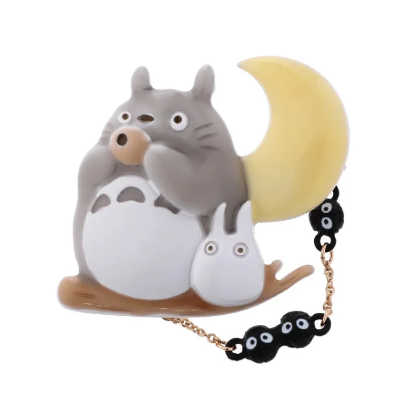 Maison Ghibli Brooch Totoro Ocarina under the moon - My Neighbor Totoro | Pins