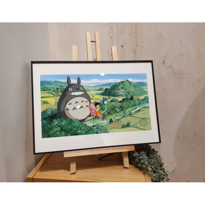 Maison Ghibli CEL ART TOTORO ON A SUMMER DAY - STUDIO GHIBLI | Cel Art - Studio Ghibli