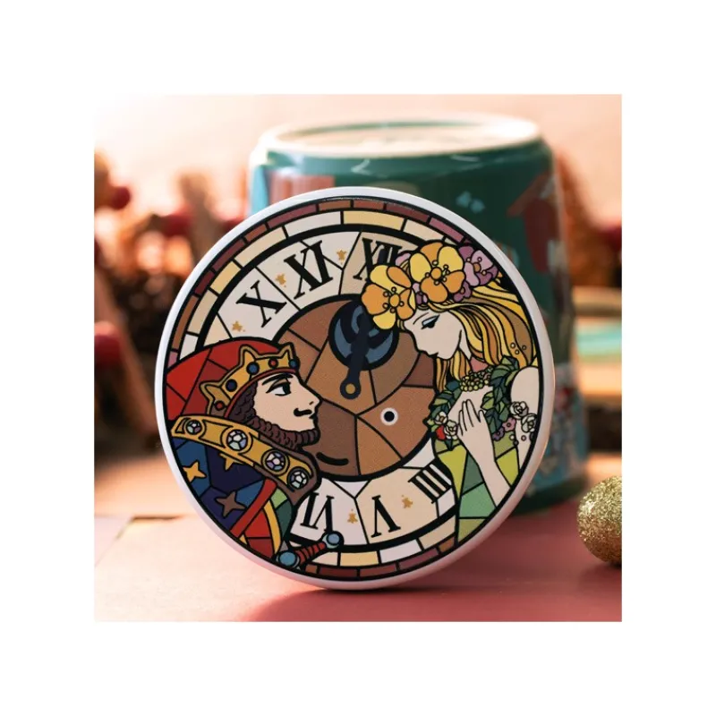 Maison Ghibli Ceramic coaster King of Dwarf & Princess - Whisper of the Heart | Kitchenware