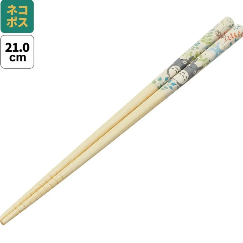 Maison Ghibli Chopsticks 21cm Totoro Leaves - My Neighbor Totoro | Kitchenware