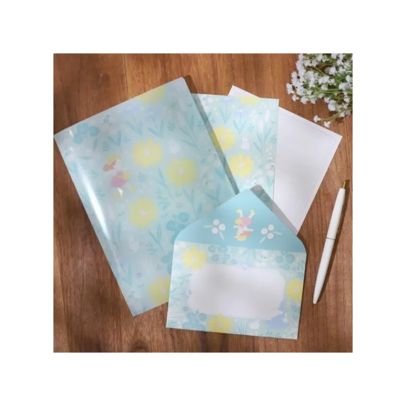 Maison Ghibli Clear Folder & Letter Set Buttercup - My Neighbor Totoro | Postcards And Letter Papers