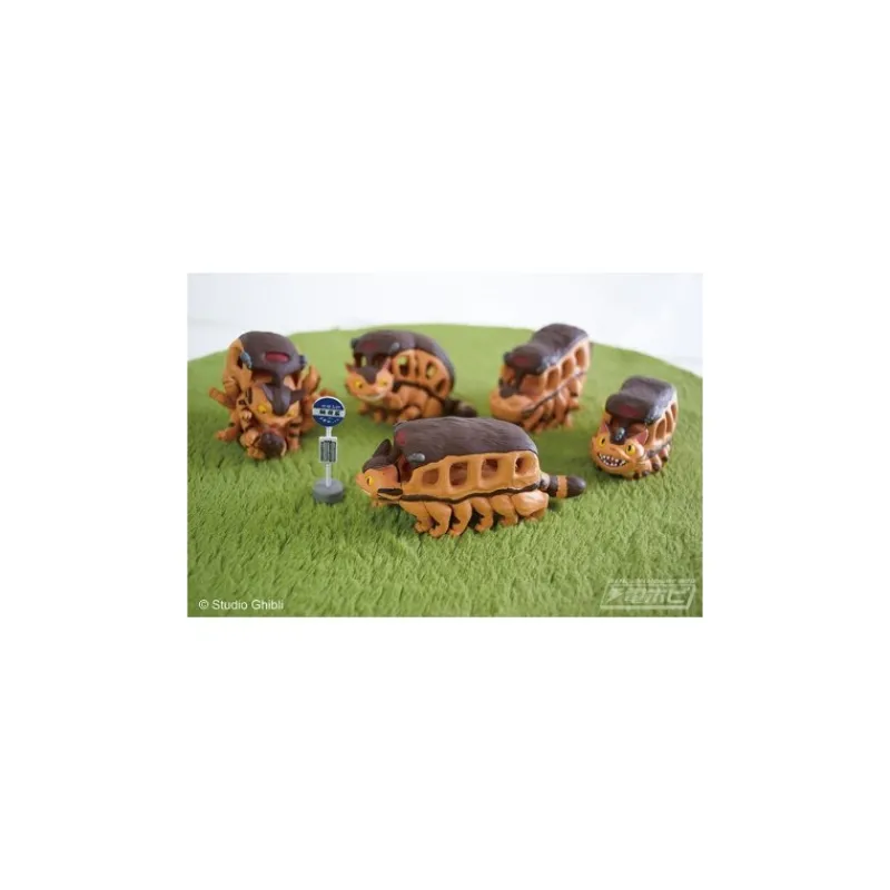 Maison Ghibli Collection Cat Bus Assorted 6 Figurines - My Neighbor Totoro | Figurines