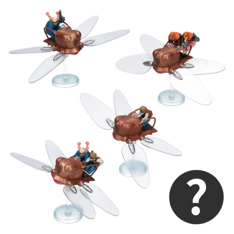 Maison Ghibli Collection Flaptter Assorted 5 figurines - Castle in the Sky | Figurines