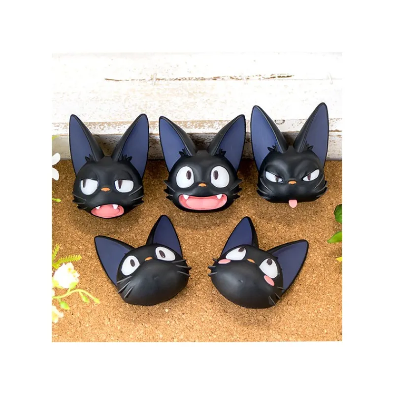 Maison Ghibli Collection Jiji Assorted 6 Magnets - Kiki's Delivery Service | Magnets