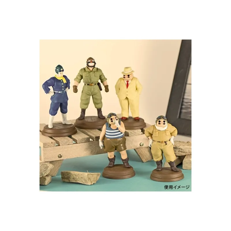 Maison Ghibli Collection Marco Assorted 6 Figurines- Porco Rosso | Figurines