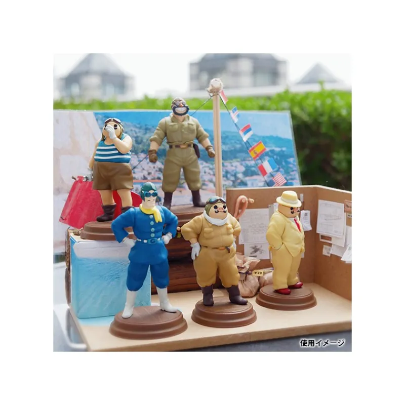 Maison Ghibli Collection Marco Assorted 6 Figurines- Porco Rosso | Figurines