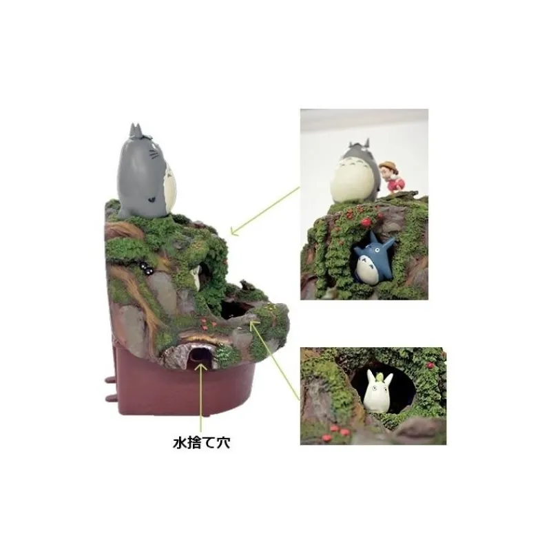 Maison Ghibli DIORAMA TOTORO AND MEIL PLAYING BY THE RIVER - MY NEIGHBOUR TOTORO | Décoration