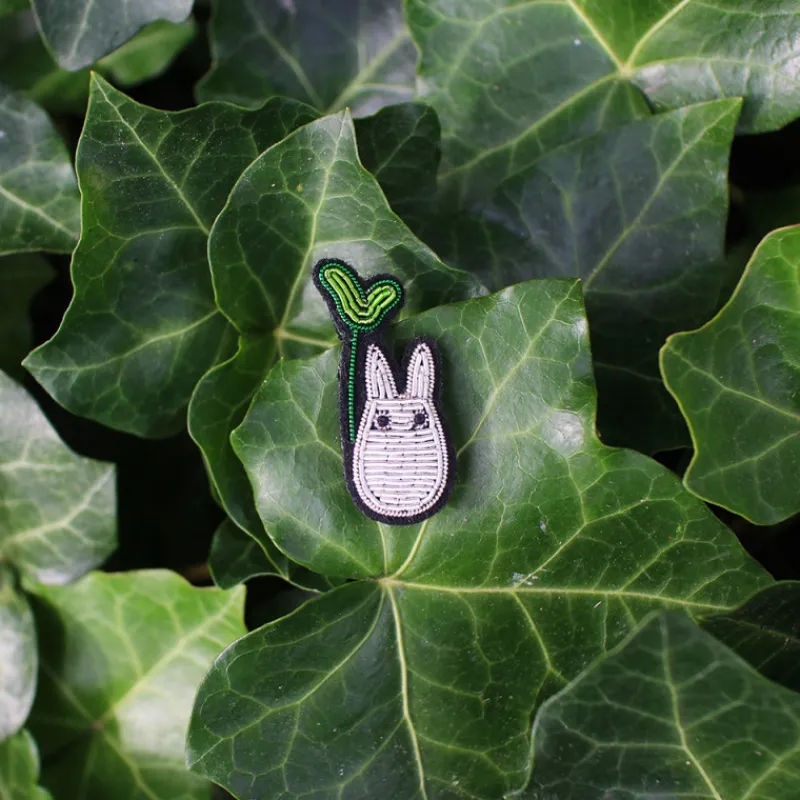 Maison Ghibli Embroidered Jewel Brooch Small Totoro - My Neighbor Totoro | Pins