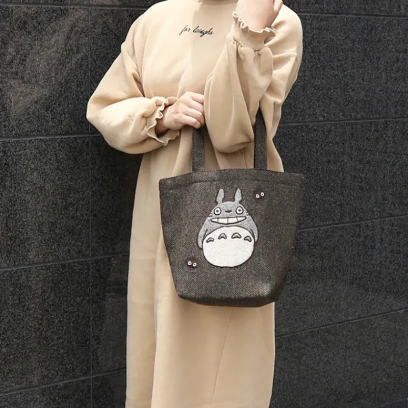 Maison Ghibli Embroidered Moon Bag Totoro - My Neighbor Totoro | Bags