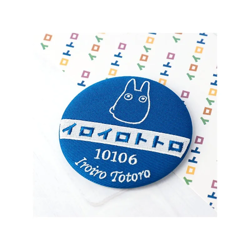 Maison Ghibli Embroidery compact mirror Bus Stop -My Neighbor Totoro | Accessories