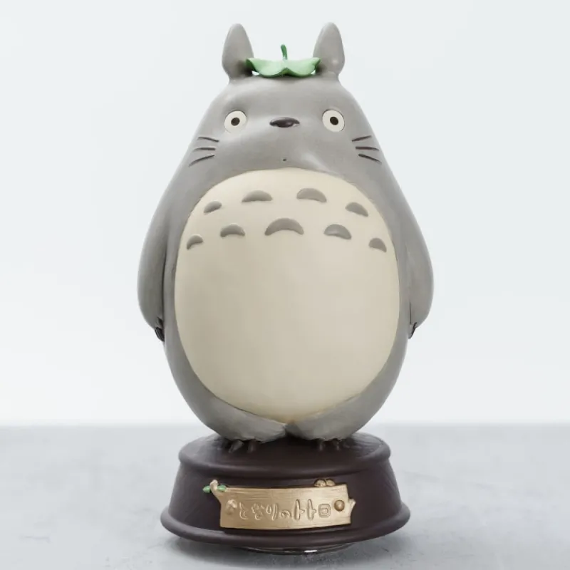 Maison Ghibli Great Musical Statue Big Totoro Waiting - My Neighbor Tororo | Music Boxes | Statues