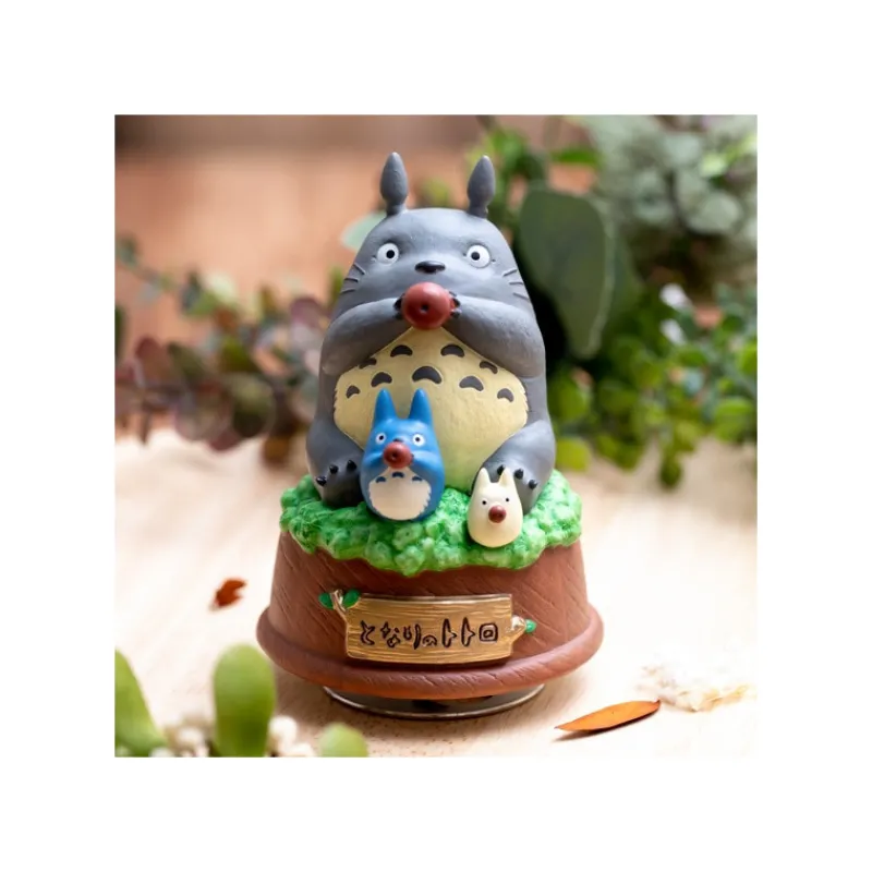 Maison Ghibli Great Musical Statue Totoro blows the ocarina - My Neighbor Tororo | Music Boxes