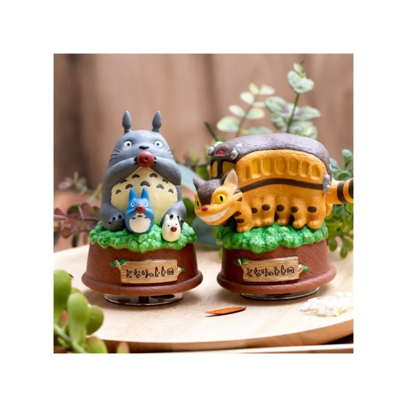 Maison Ghibli Great Musical Statue Totoro blows the ocarina - My Neighbor Tororo | Music Boxes