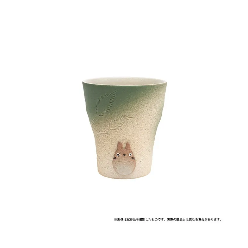 Maison Ghibli Green hand made Shigaraki ware Cup Totoro - My Neighbor Totoro | Kitchenware
