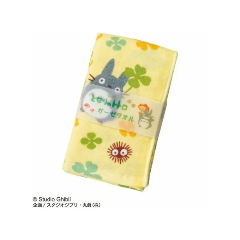 Maison Ghibli Imabari Towel Totoro Clover 34x80 cm - My Neighbor Totoro | Household Linen