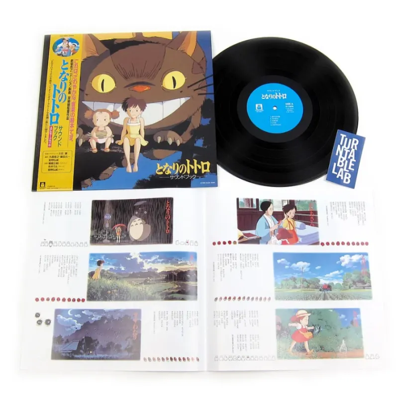 Maison Ghibli LP Soundbook Ltd Edition 4 p booklet - My Neighbor Totoro | Culture