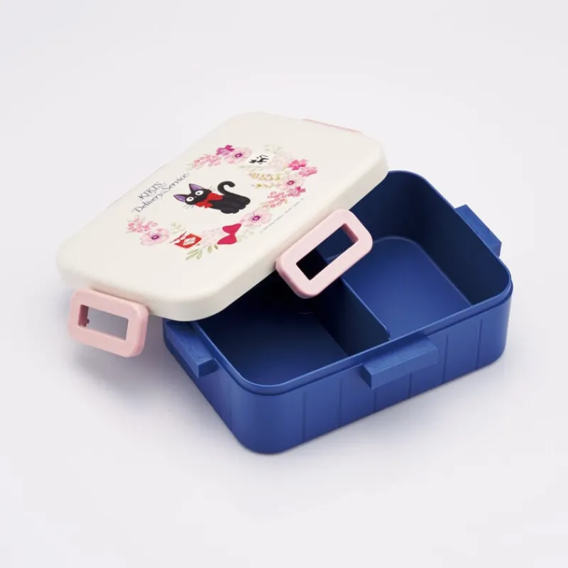 Maison Ghibli Lunch box 4 locks 650ml Jiji Flower garland - Kiki's Delivery Service | Kitchenware