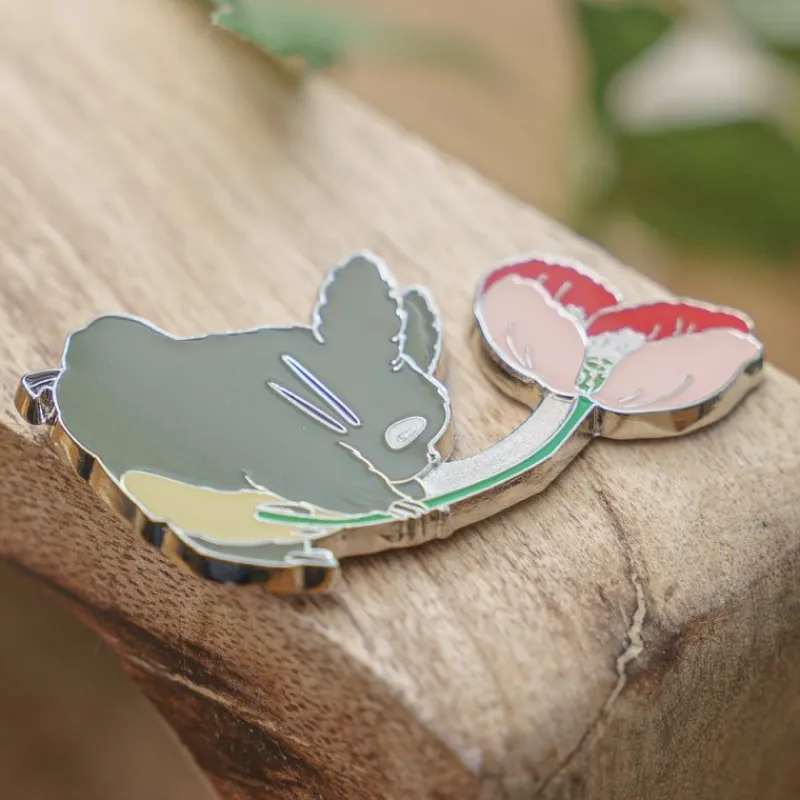 Maison Ghibli Magnet Big Totoro Flower - My Neighbor Totoro | Magnets