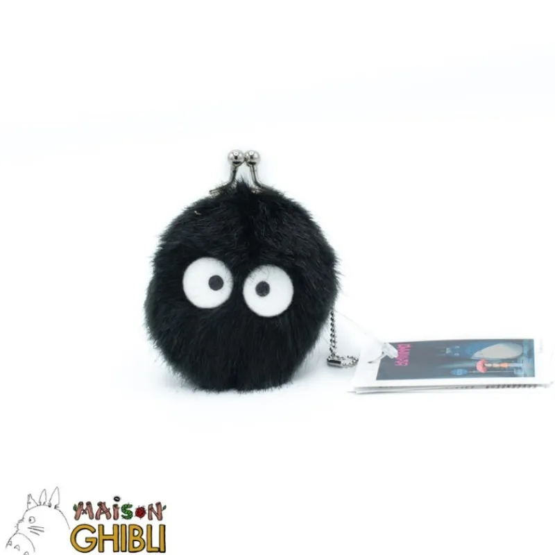 Maison Ghibli Mini Purse Plush Soot Sprite - My Neighbor Totoro | Purse Plush