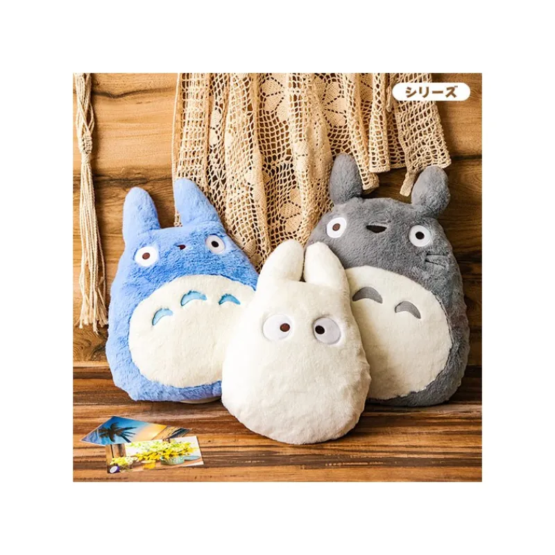Maison Ghibli Nakayoshi Crushion White Totoro  - My Neighbor Totoro | Pillow
