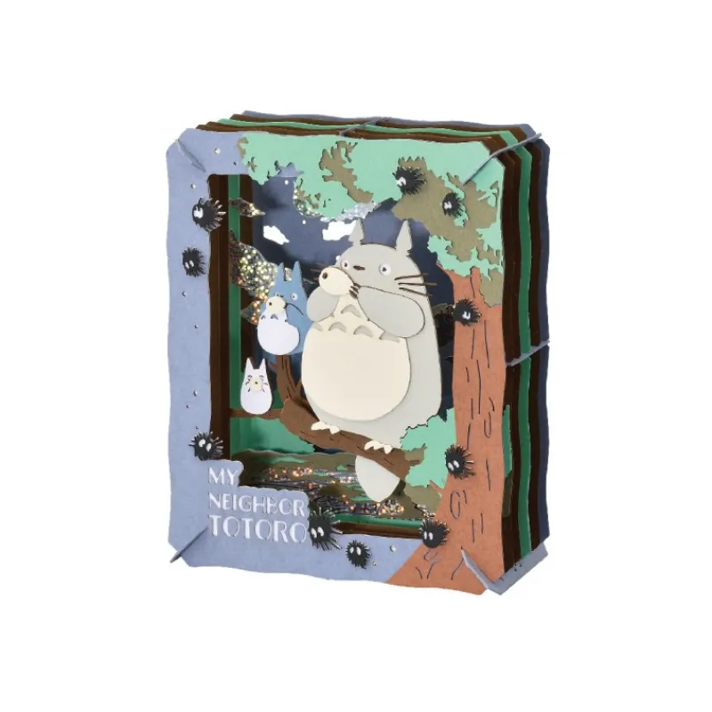 Maison Ghibli Paper Theater Totoro blows the ocarina - My Neighbour Totoro | Arts And Crafts