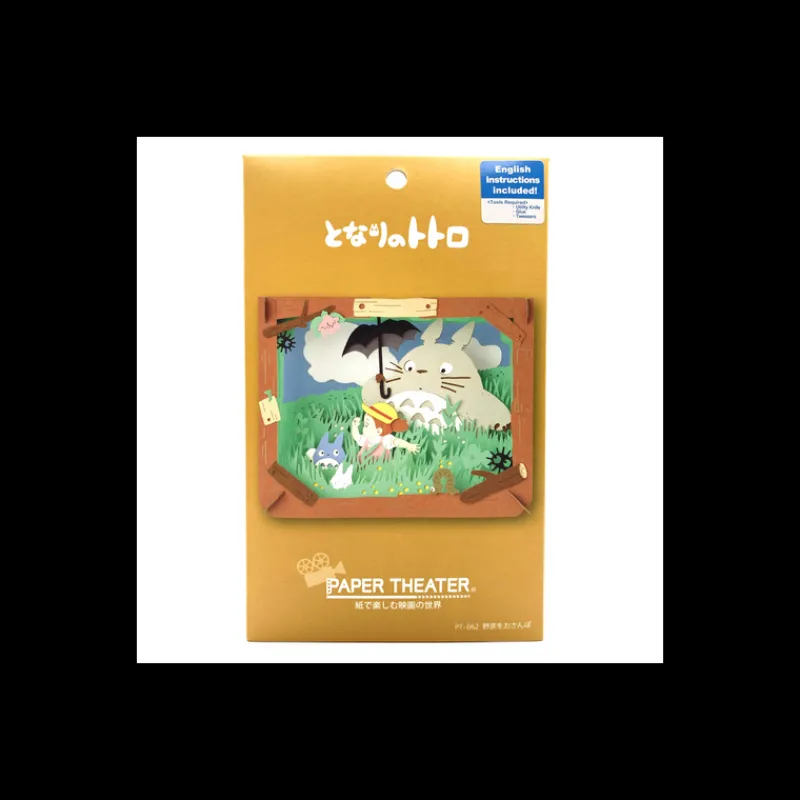 Maison Ghibli Paper Theater Totoro in the field - My Neighbor Totoro | Arts And Crafts