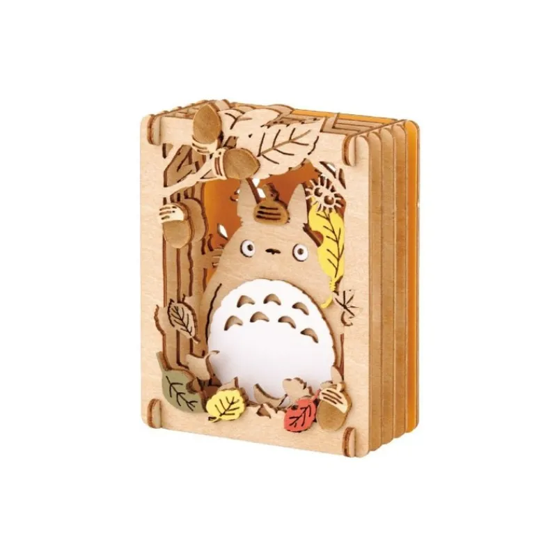 Maison Ghibli Paper Theater Wood Style Totoro Forest - My Neighbor Totoro | Arts And Crafts