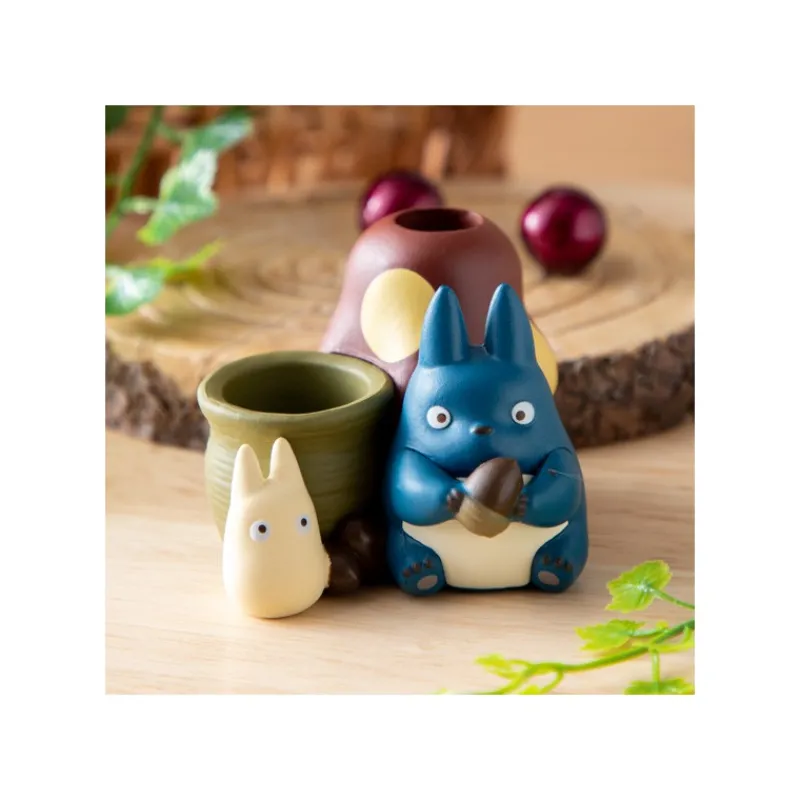 Maison Ghibli Pencil holder figurines Middle & Little Totoro - My Neighbor Totoro | Jewellery Boxes