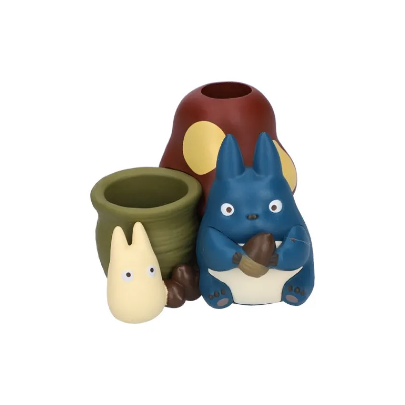 Maison Ghibli Pencil holder figurines Middle & Little Totoro - My Neighbor Totoro | Jewellery Boxes