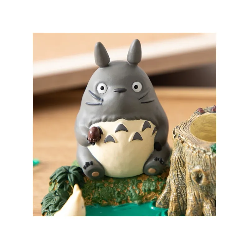 Maison Ghibli Pencil holder figurines Totoro by the pond - My Neighbor Totoro | Jewellery Boxes