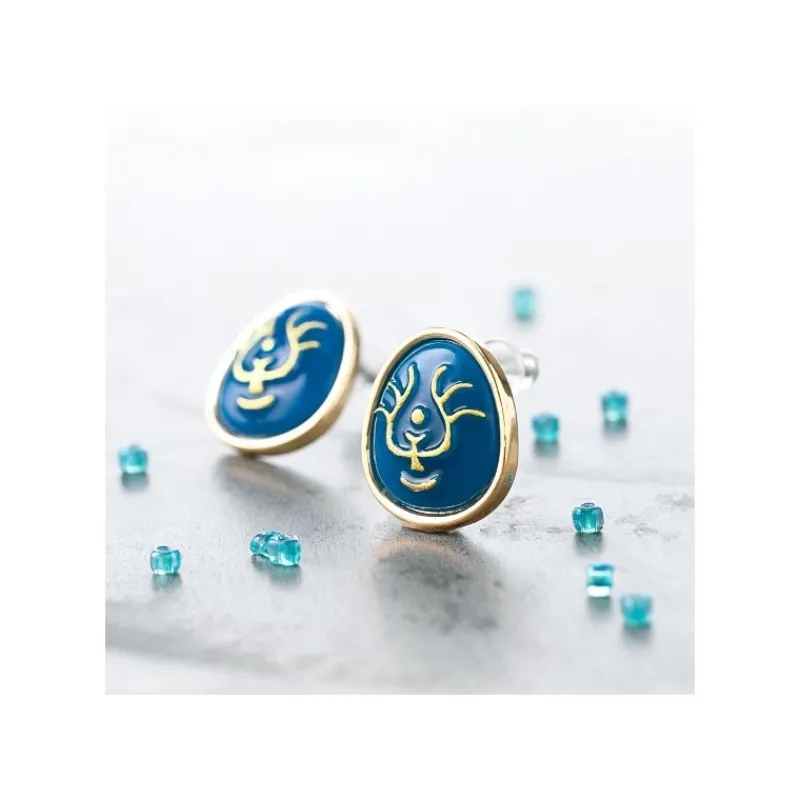 Maison Ghibli Pierced earrings Accessory series Volucite crystal - Castle in the Sk | Jewellery