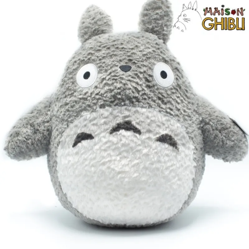 Maison Ghibli Plush Totoro Grey Fluffy Big - My Neighbor Totoro | Fluffy Plush