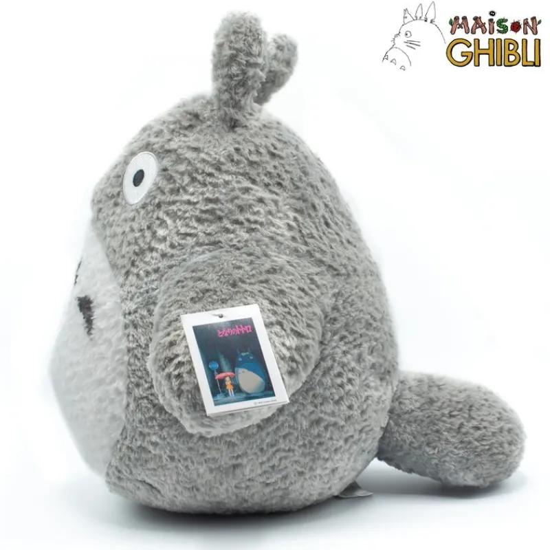 Maison Ghibli Plush Totoro Grey Fluffy Big - My Neighbor Totoro | Fluffy Plush