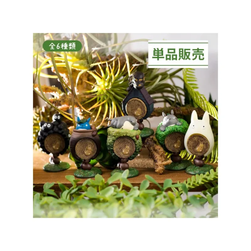 Maison Ghibli Pose Collection Totoro Assortment of 6 Rings - My Neighbor Totoro | Figurines