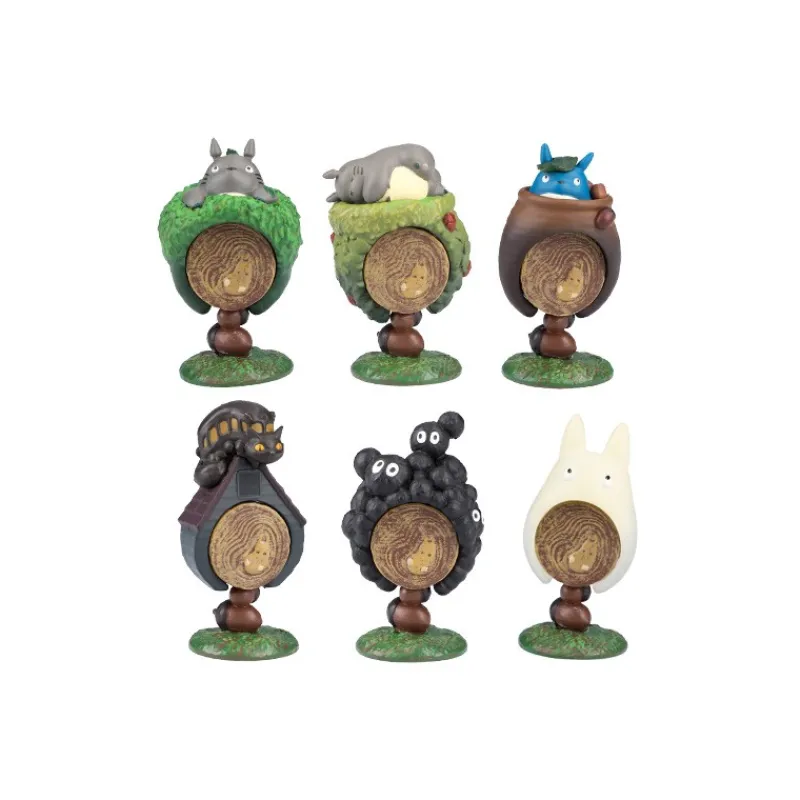 Maison Ghibli Pose Collection Totoro Assortment of 6 Rings - My Neighbor Totoro | Figurines