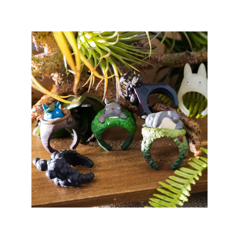 Maison Ghibli Pose Collection Totoro Assortment of 6 Rings - My Neighbor Totoro | Figurines