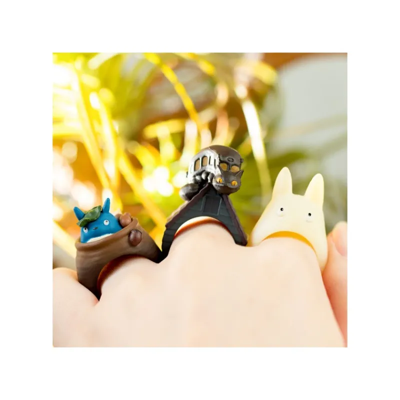 Maison Ghibli Pose Collection Totoro Assortment of 6 Rings - My Neighbor Totoro | Figurines