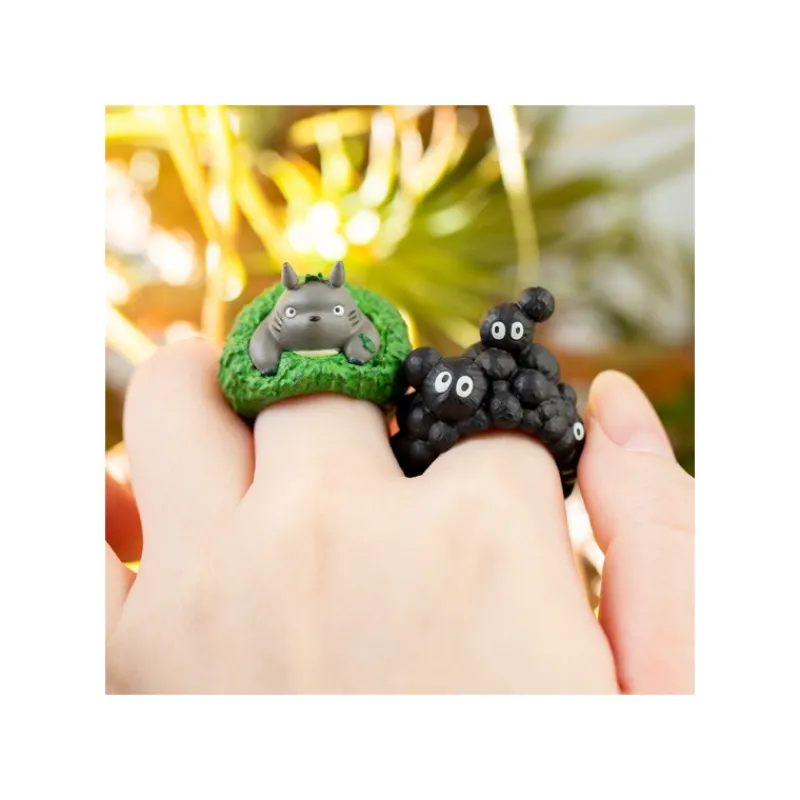 Maison Ghibli Pose Collection Totoro Assortment of 6 Rings - My Neighbor Totoro | Figurines