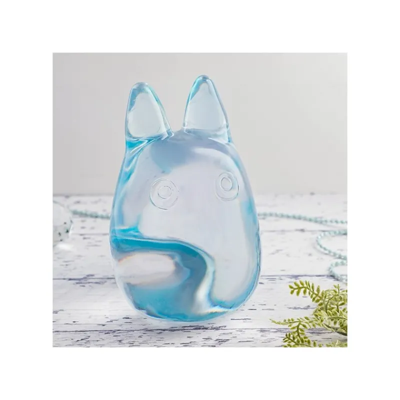 Maison Ghibli Rainbow Crystal Figurine White Totoro - My Neighbor Totoro | Statues